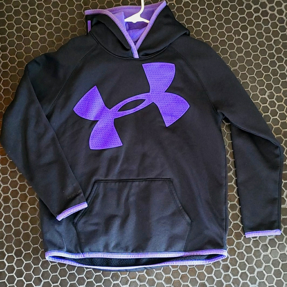 UNDER ARMOUR FLEECE LINED HOODIE LARGE UNISEX